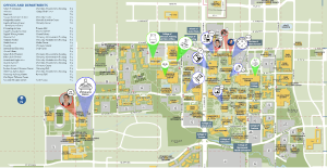 REU campus map